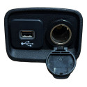 Entrada Tomada Usb 12v Plug Fiat Toro 2.0 2021 Diesel