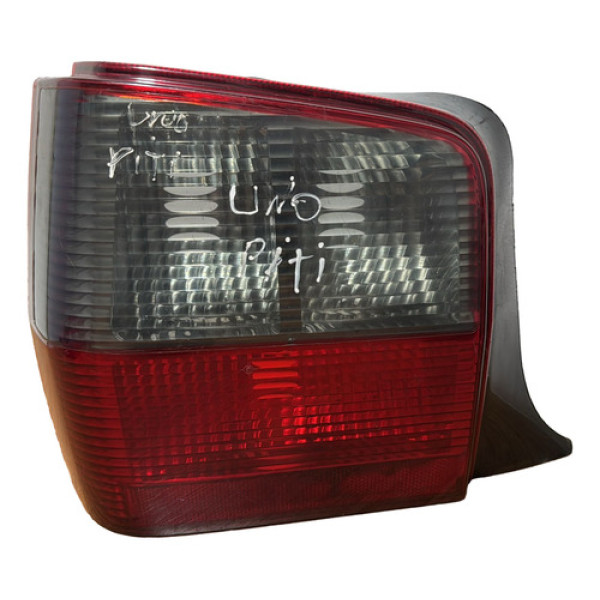 Lanterna Uno Mille Fire 2004 A 2013 Fumê Paralela - Esquerdo/motorista - Vermelho