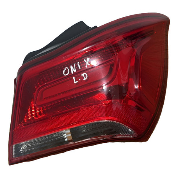 Lanterna De Freio Traseira Direita Onix 17/21 Gm 52134657 Or Vermelho Vermlha