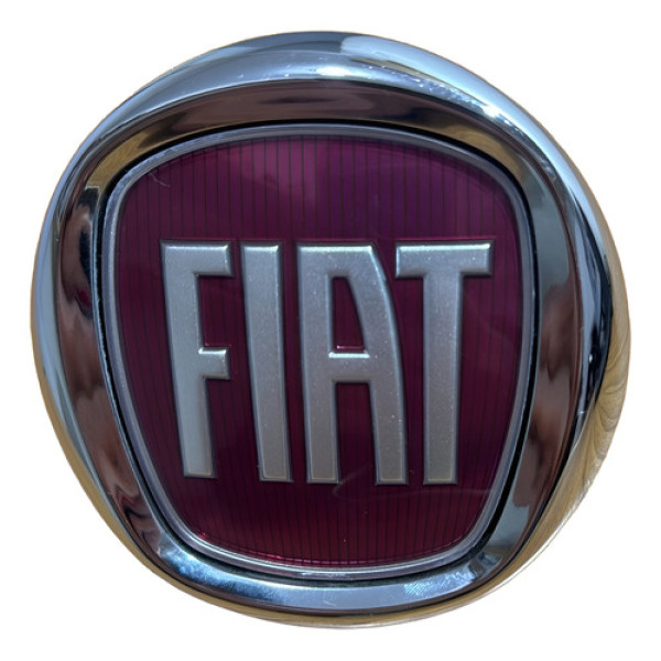 Emblema Fechadura Fiat Punto 2013 A 2017 Traseiro Original