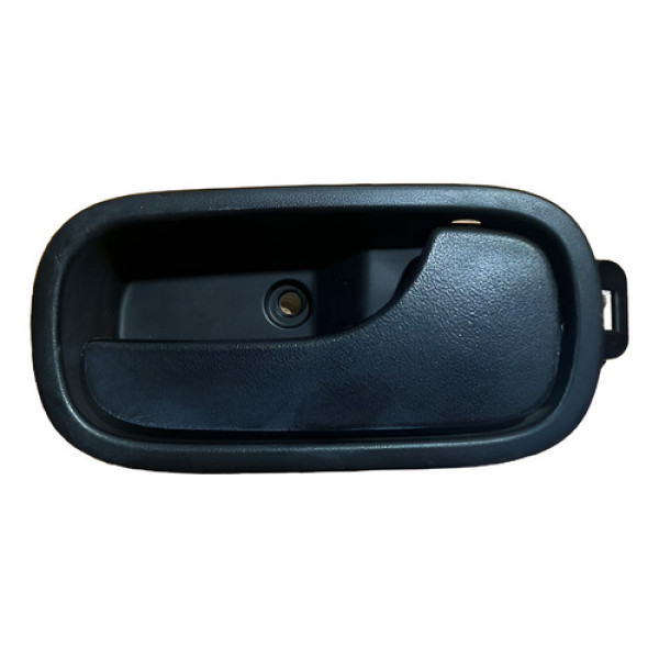 Maçaneta Interna T.direita Fiat Mobi E Nvo Uno 17208 2017-21 Preto Fosco Traseira