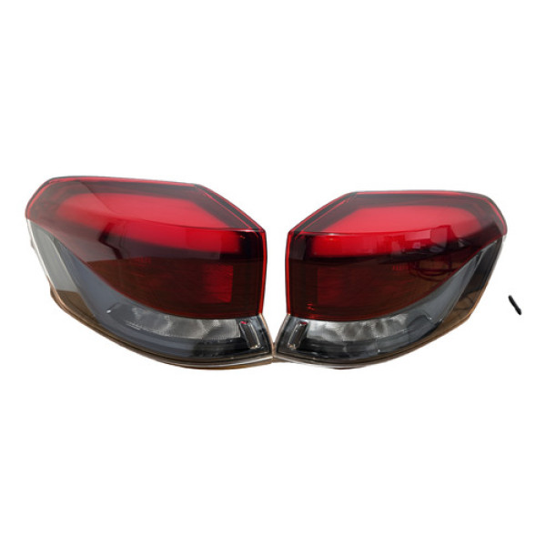 Par Lanterna Pulse 2022 2023 2024 2025 Canto Original S/deth Ambos Lados Vermelho