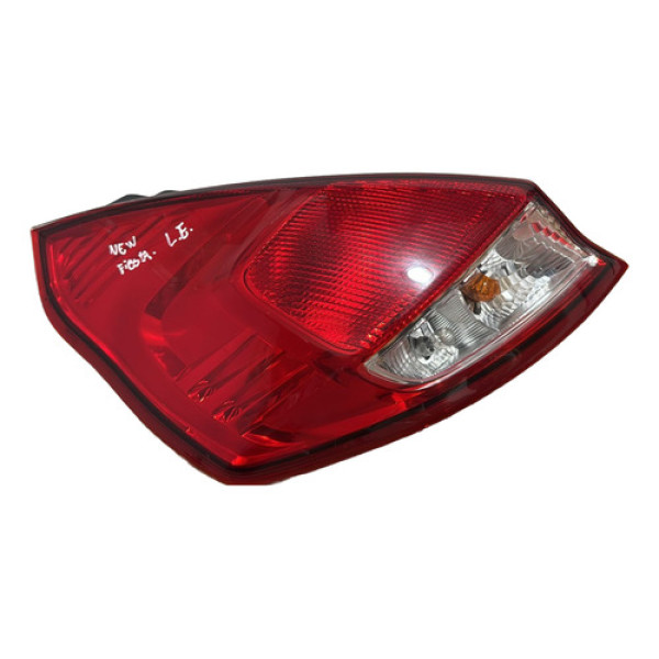 Lanterna Traseira Ford New Fiesta Hatch 13/17 Le D3bb13405ab Esquerdo/motorista Vermelho