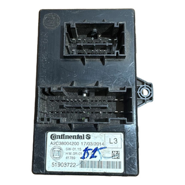 Modulo Bcm Fiat Palio Strada 51903722 - A2c38004200 L3