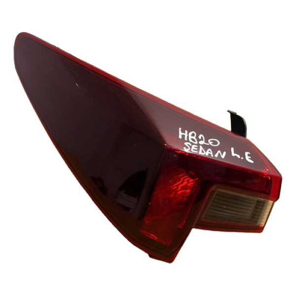 Lanterna Traseira Hb20 Sedan 2023 2024 2025 92401-r17 Origin Esquerdo/motorista Vermelho
