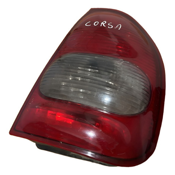 Lanterna Traseira Direita Chevrolet Corsa 2000/2010 Fume Direito/passageiro Vermelho