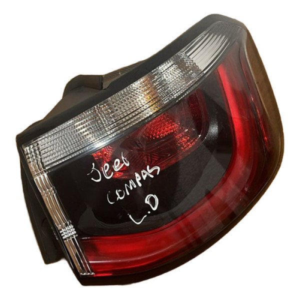 Lanterna Traseira Direita Led Jeep Compass 2018/2022original Direito/passageiro Vermelho