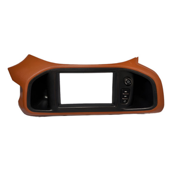 Moldura Multimídia Mylink Onix Activ Terra-siena Terra-siena