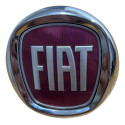 Emblema Fechadura Fiat Punto 2013 A 2017 Traseiro Original