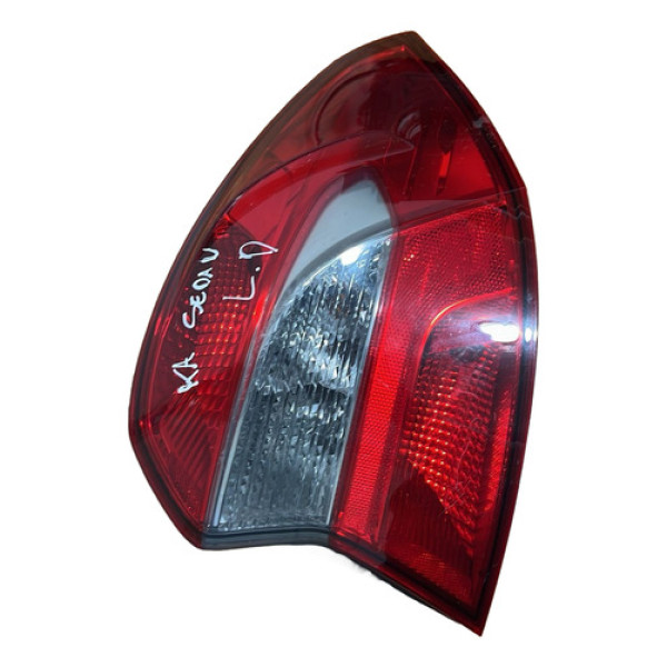 Lanterna Traseira Direita Ford Ka Sedan 2015 A 2020 1491162 Direito/passageiro Vermelho