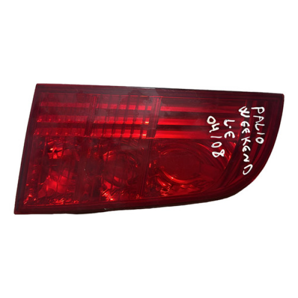 Lanterna Tampa Traseira Esquerda Palio Weekend 04 A 07 Esquerdo/motorista Vermelho