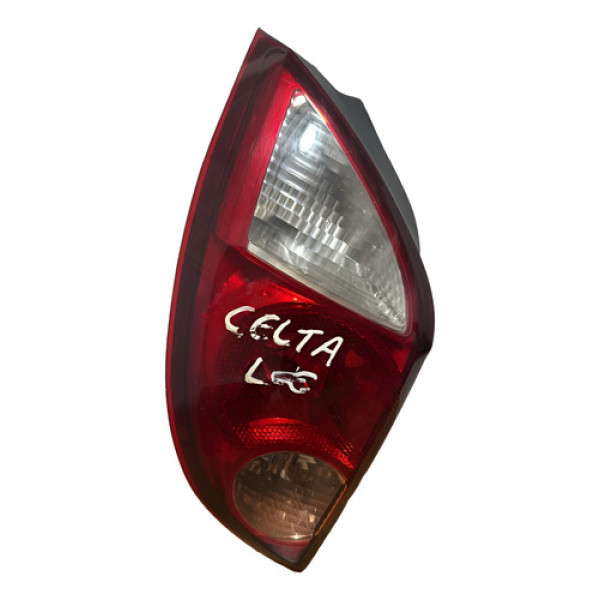 Lanterna Traseira Esquerda Chevrolet Celta 2006 Ate 2013 Esquerdo/motorista Vermelha