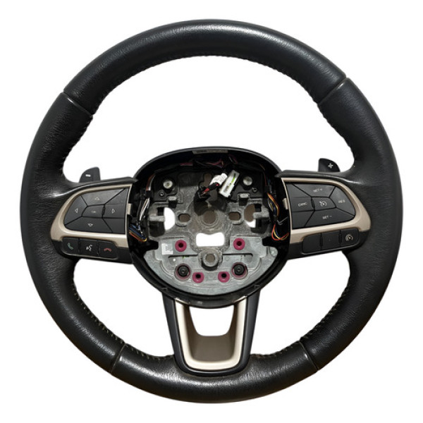 Volante Direção C/comandos Jeep Renegade 2020-22 01002505150 Preto