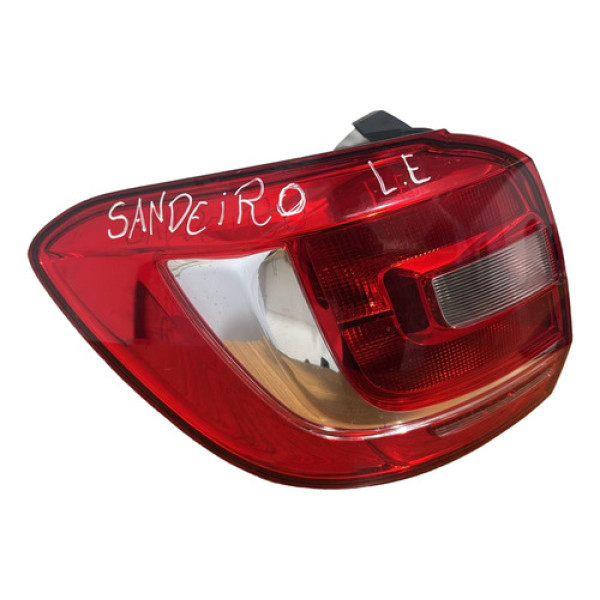 Lanterna Traseira Sandero 2015 2016 2017 2018 2019 Ftm Orig Esquerdo/motorista Vermelho