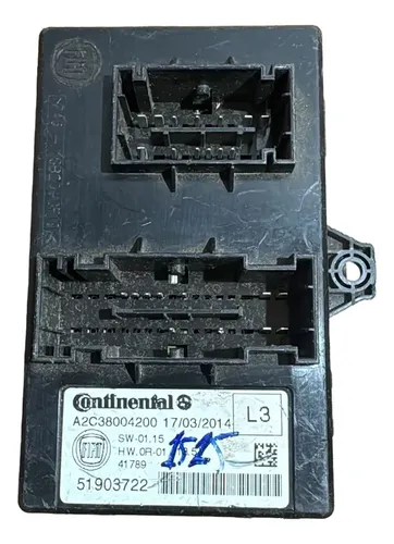Modulo Bcm Fiat Palio Strada 51903722 - A2c38004200 L3